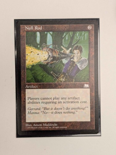 Mtg null rod weatherlight - -,
