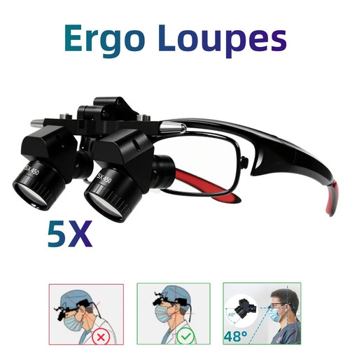 Dental ergo loupes - loupes, 48°