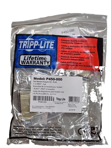 Tripp lite null modem serial - tripp,