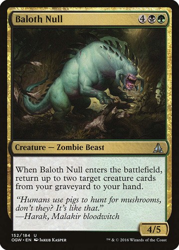 Baloth null oath the - baloth, [oath