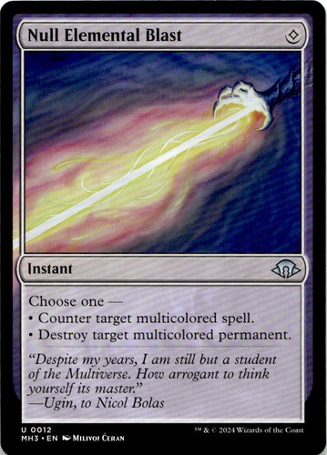 Null elemental blast uc - blast, 12