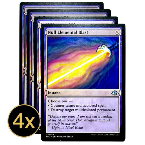 Null elemental blast mh3 - 4x,