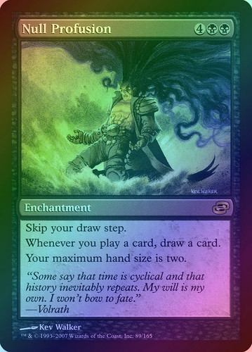 Null profusion foil - profusion, (089)