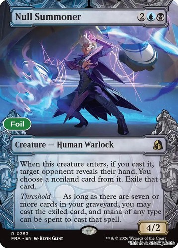 Null summoner foil - null,