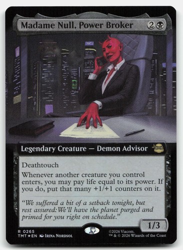 Madame null power - madame, null,