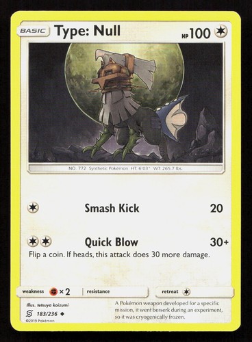Type null 183 236 - 183/236, pokemon