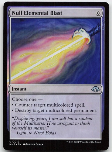 Null elemental blast mh3 - blast,