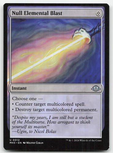 Null elemental blast - elemental, modern
