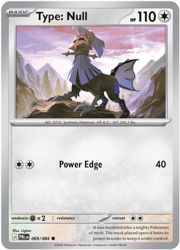 Type null reverse holofoil - type:,