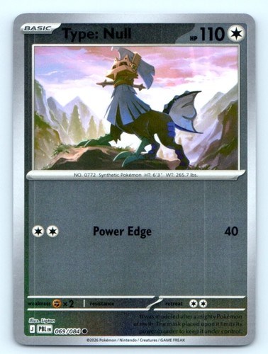 Pokémon tcg type - pokémon, null